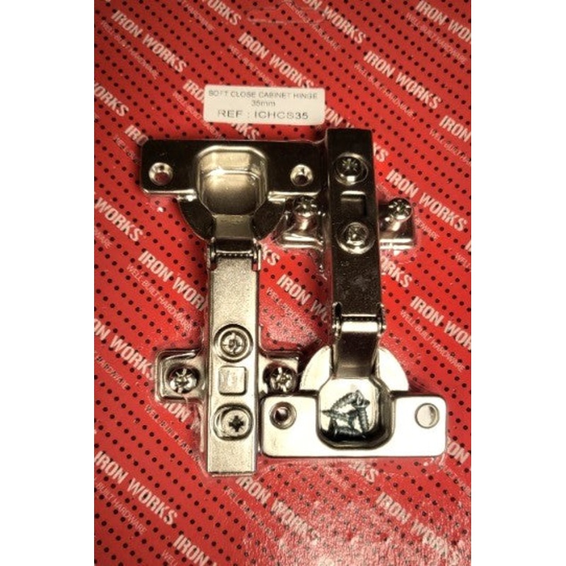 Upgrade Your Cabinets with ICHCS35 Soft Close Concealed Hinges | 1 Pair (2 Pcs)