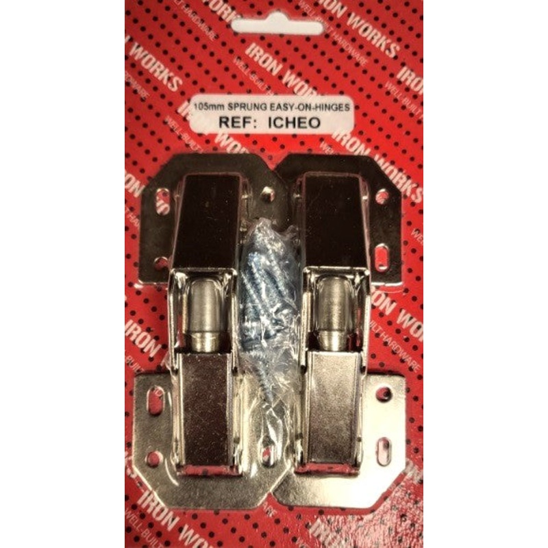Upgrade Your Cabinets with ICHEO Easy-On Cabinet Hinges (2 Pcs)