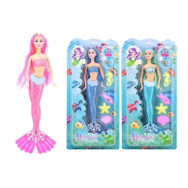 35cm Mermaid Doll: Enchanting Toy in Window Box