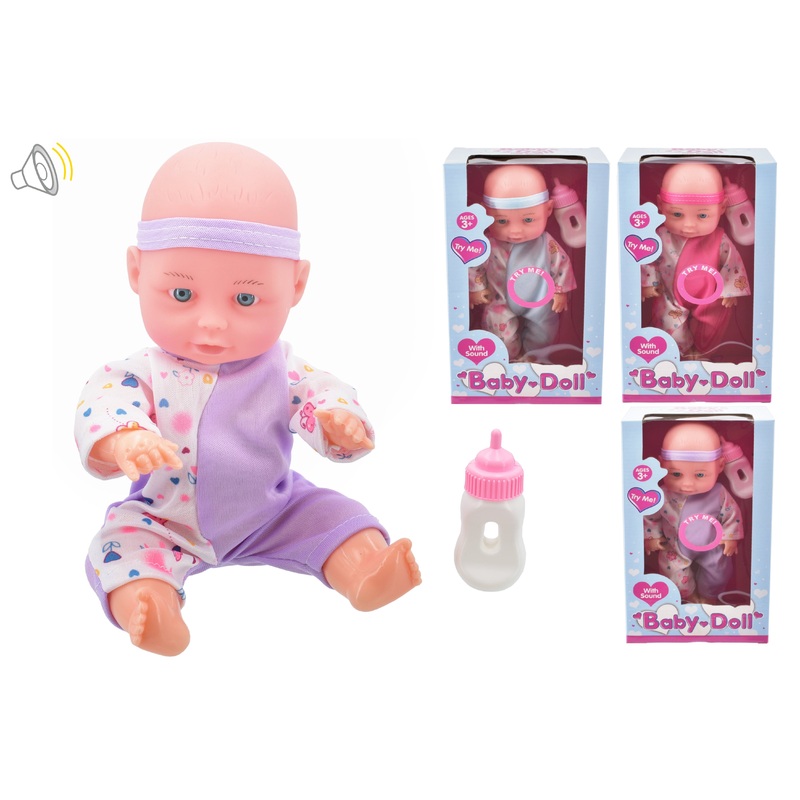 Adorable 10 Baby Doll With Interactive ‘Try Me’ Sound | Perfect Toy for Kids