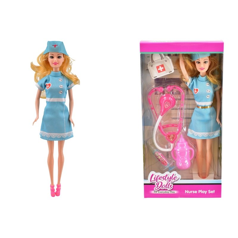 Adorable 11 Doll Nurse: Perfect Gift in Window Box