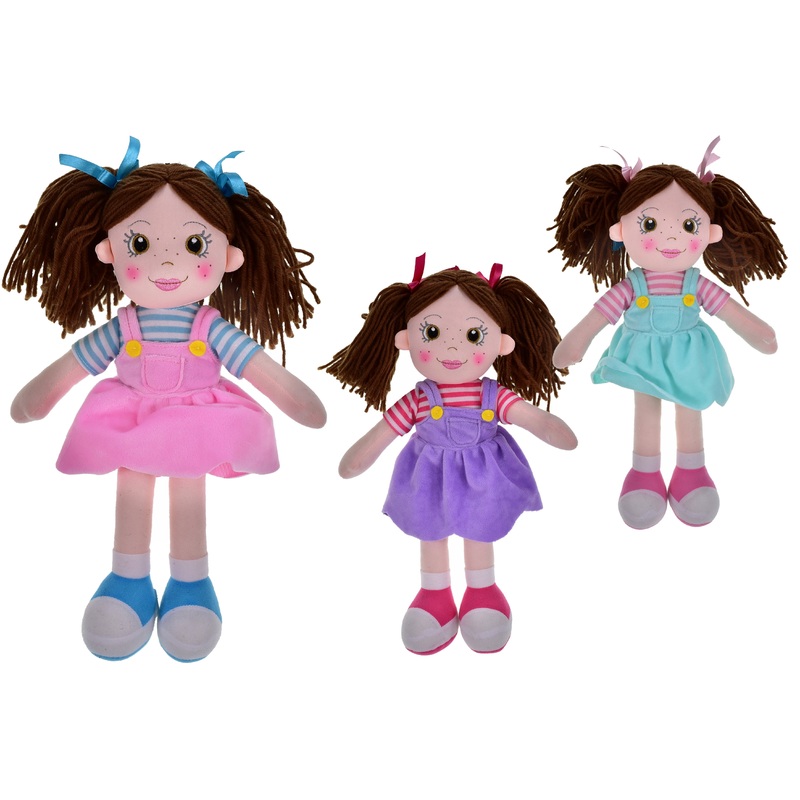 Adorable 35cm Rag Dolls  Our Assorted Collection Today