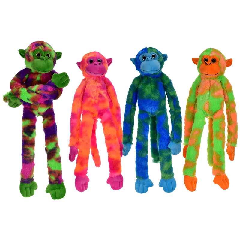 Adorable 80cm Plush Hanging Monkeys the 2 Tone Collection Today