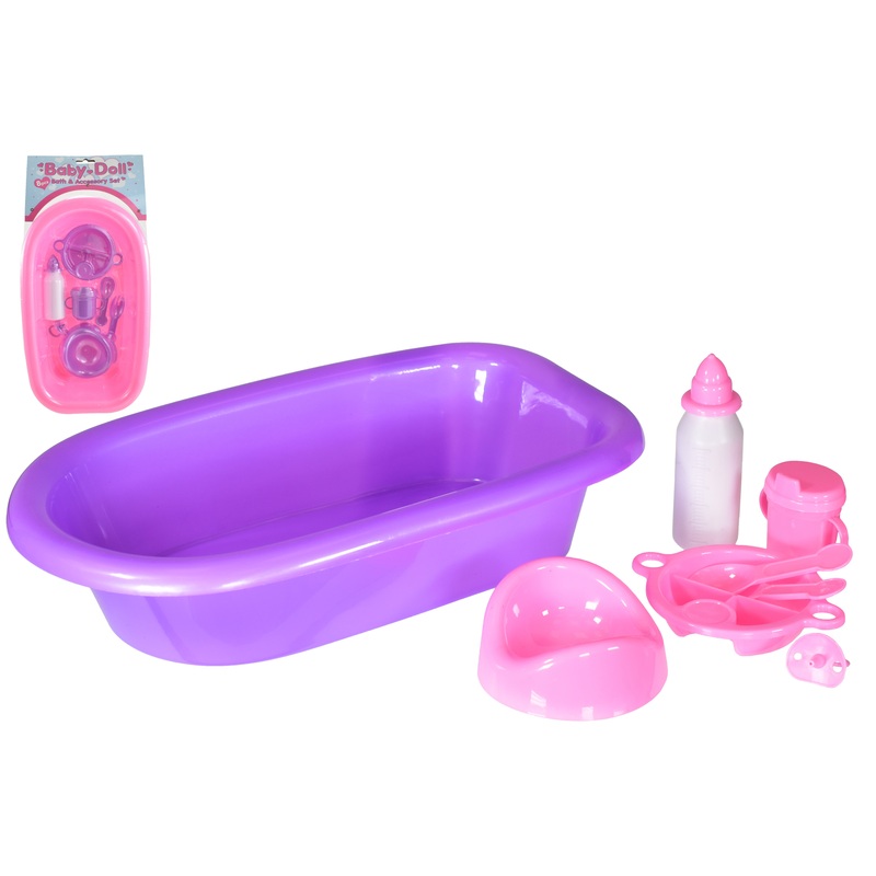 Adorable 8pc Bath Set for Baby Dolls – Enhance Your Baby Doll Series