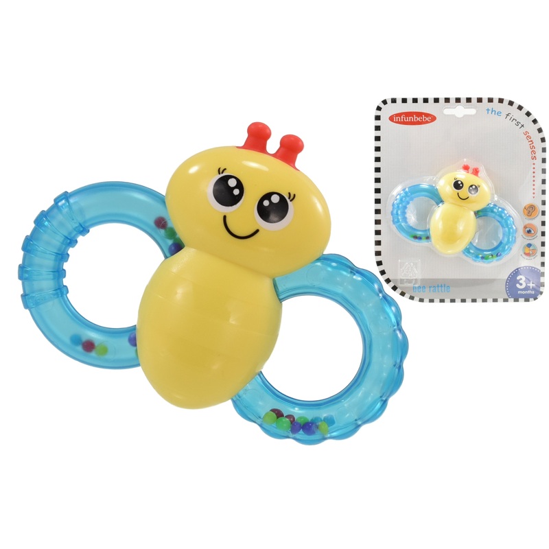 Adorable Bee Rattle Toy for Infants  High-Quality Baby Rattles