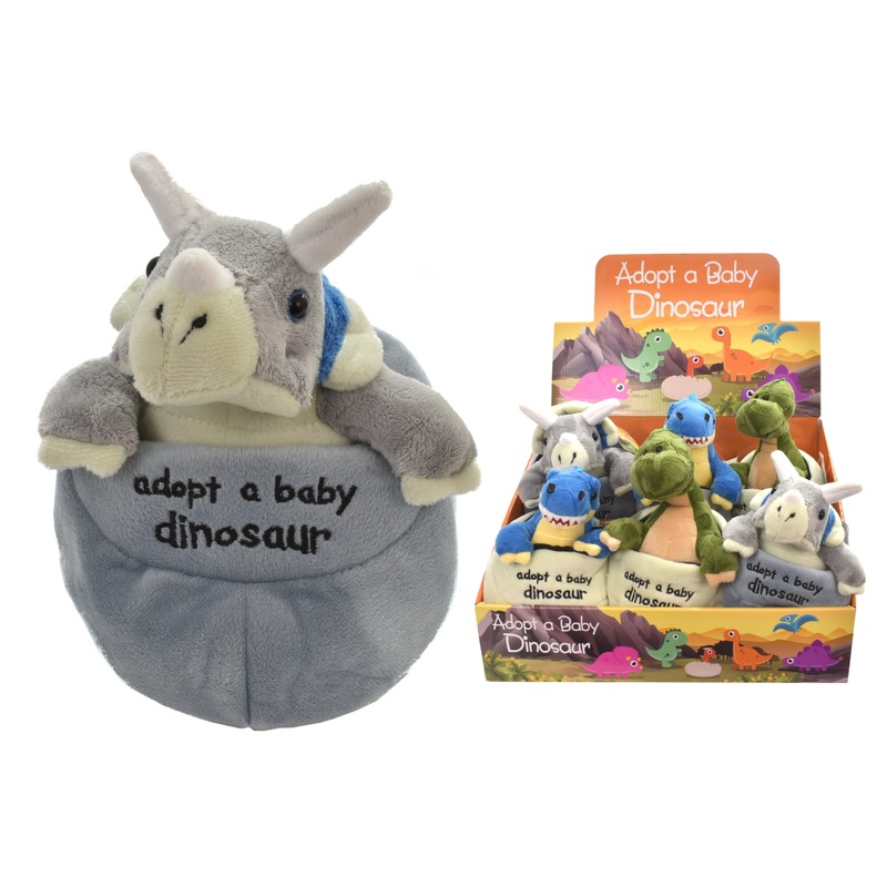 Adorable Plush Baby Dinosaur in Egg – Perfect Gift for Little Explorers