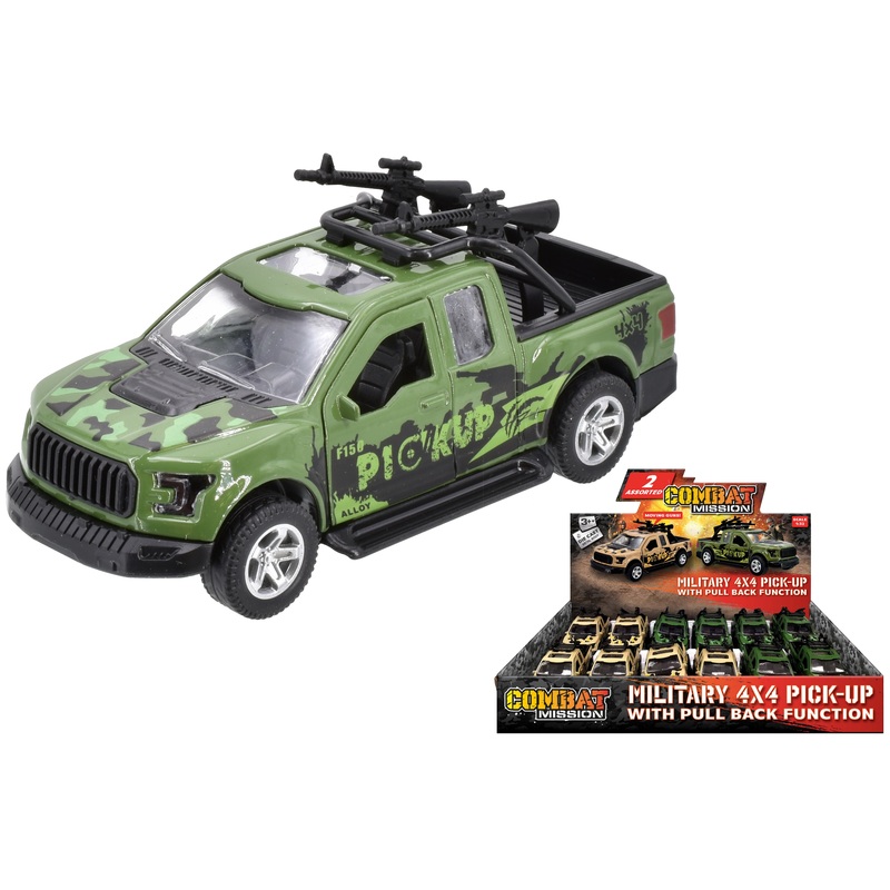 Explore 1:32 Scale D/C Military 4×4 Vehicles