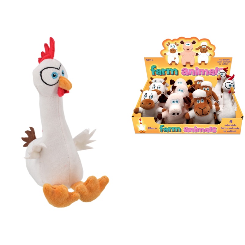 Explore Adorable 14cm Farm Animal Figurines in Display Box