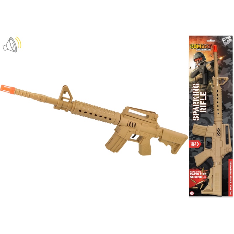 Upgrade Your Game with the Sparking Rifle ‘Combat Mission’ Tie Card