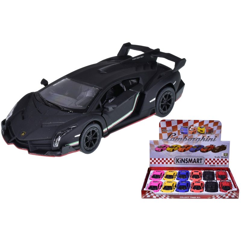 1:36 Scale Diecast Lamborghini with Matte Finish  Exquisite Collectible for Car Enthusiasts