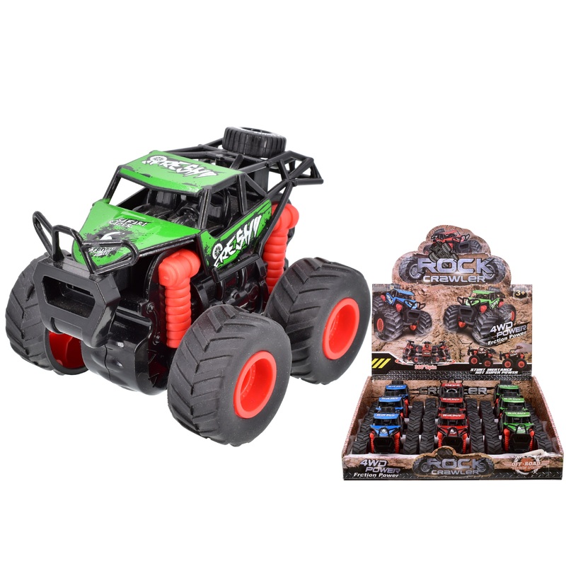 4 x 4 Friction Big Wheel Crusher Vehicle: the Latest DBX Model
