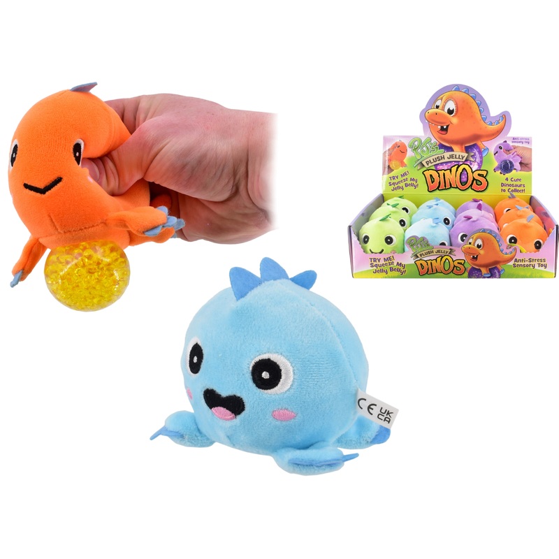 Plush Jelly Squeezers: Adorable Small Dinosaur Toys