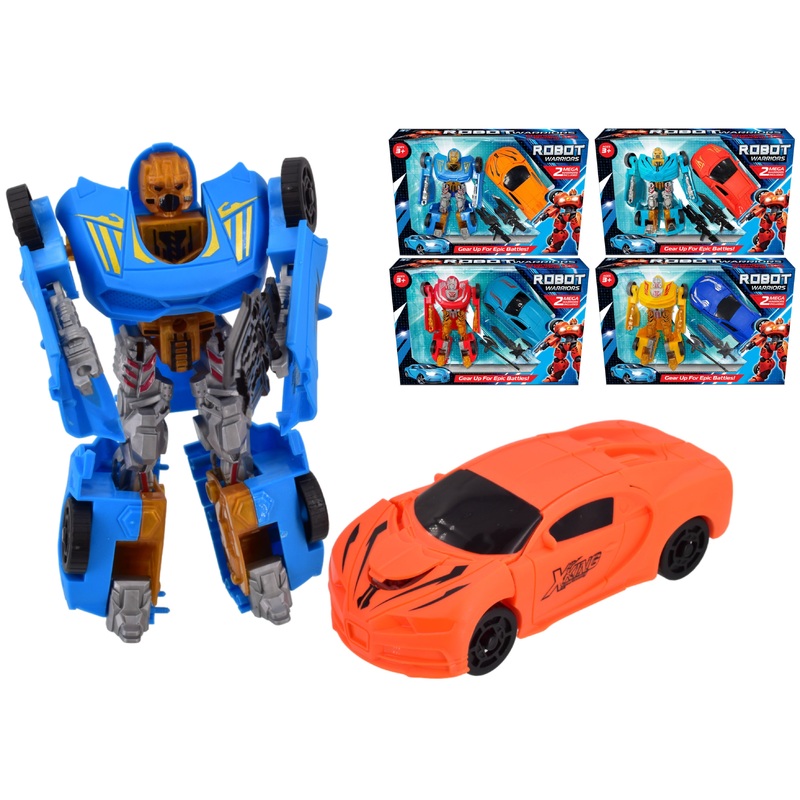 Transform Your Child’s Playtime with Robot Warrior 2pc Set – Wbx
