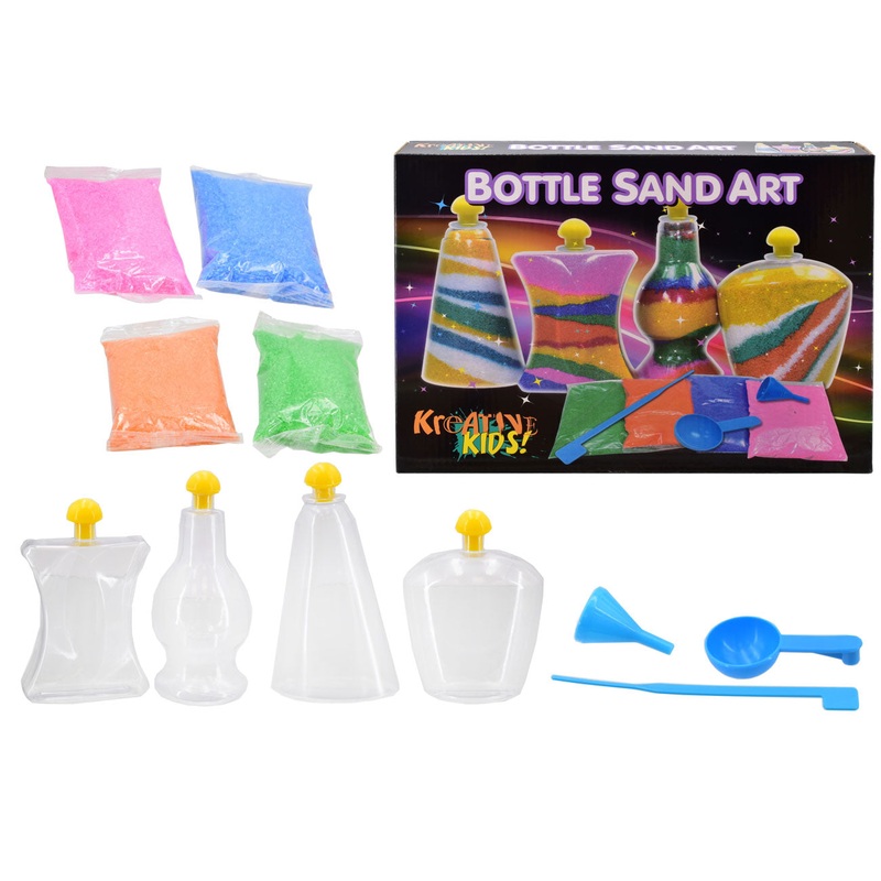 Unique Bottle Sand Art Kits: Create Stunning Masterpieces with Our Colorful Collection