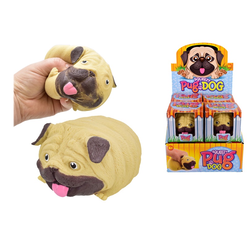Unique Squeeze Dog in Window Box | Interactive Display for Pet Lovers