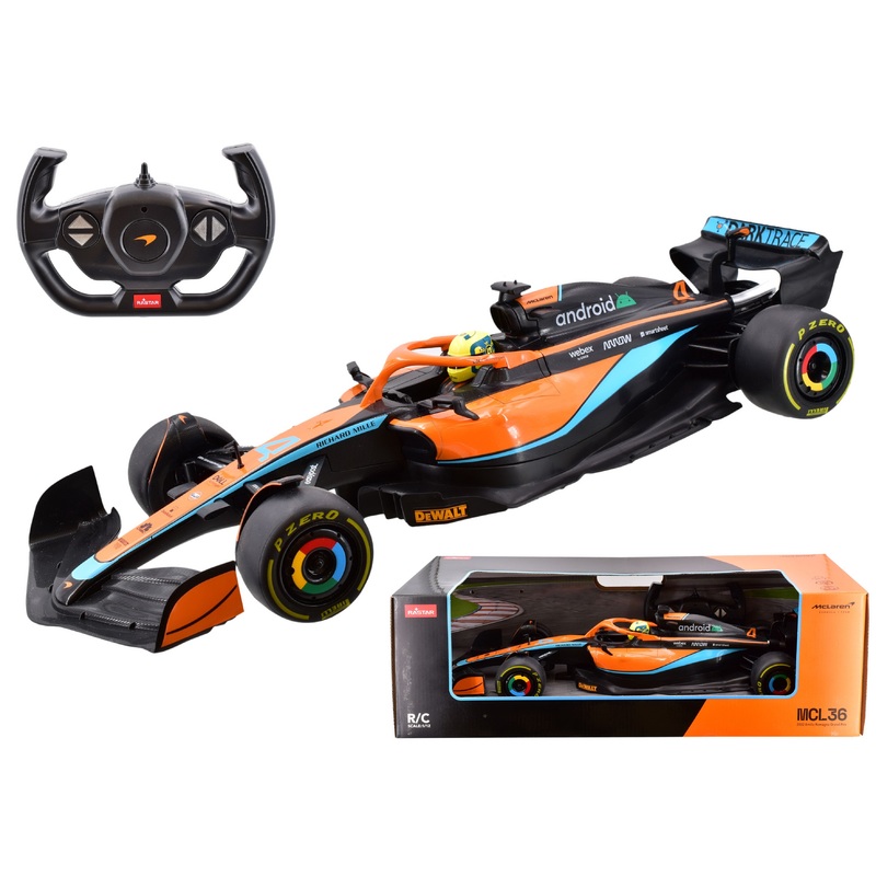 1:12 Scale R/C McLaren MCL36 F1 Car – Authentic Remote Control Model
