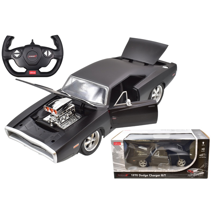 1:16 Scale R/C Dodge Charger – Realistic Engine in Window Box