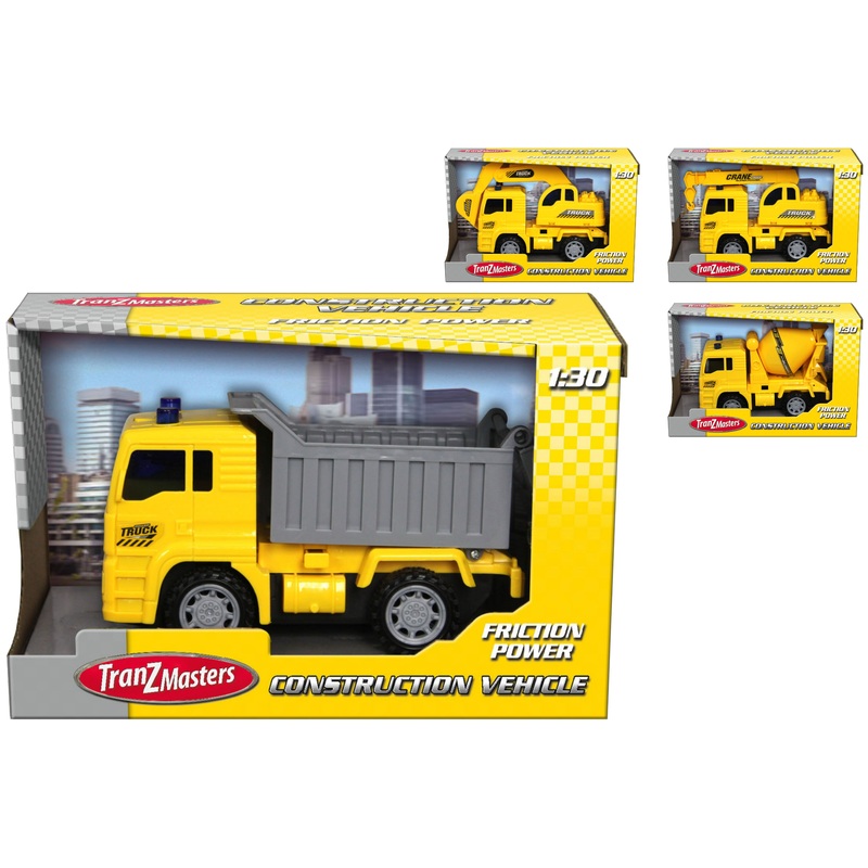 1:30 Scale Friction Construction Vehicles