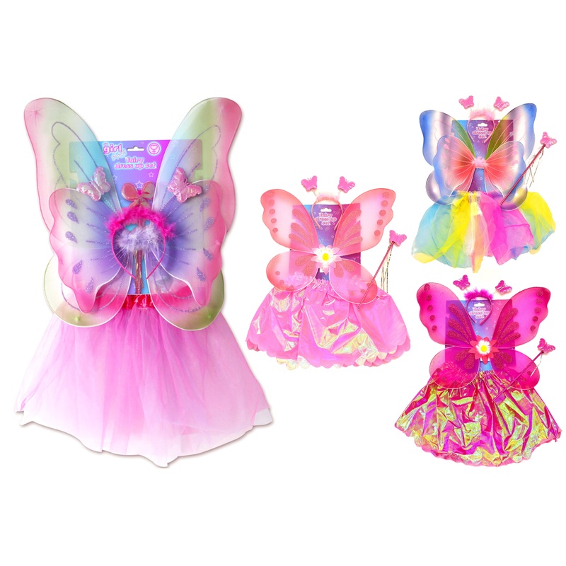 4pc Child’s Fairy Dress Up Set – Perfect for Playtime Adventures