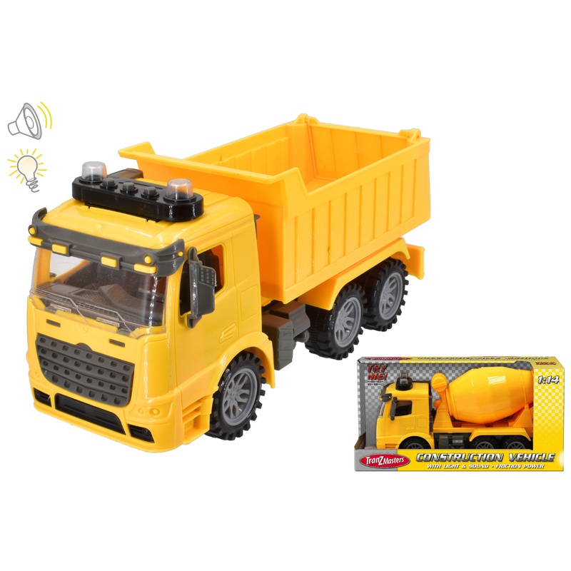 Explore Exciting Construction Vehicles with Light & Sound  Interactive ‘Try Me’ Feature