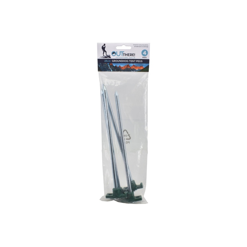 Upgrade Your Camping Gear with 25cm Rock Pegs (4pc In Bag) – Out Ther