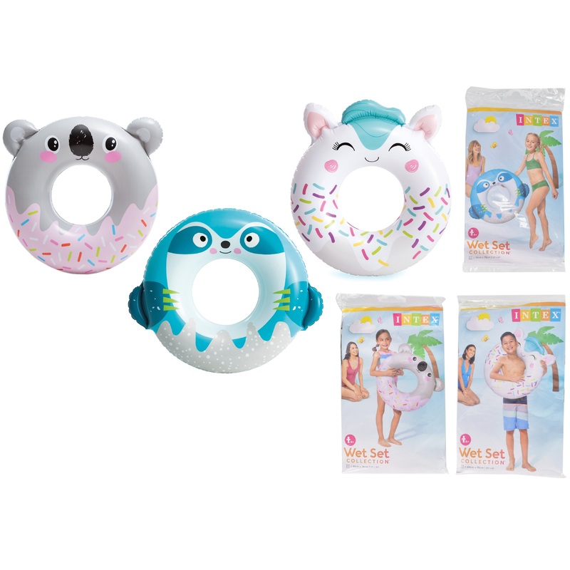 Adorable Animal Tubes: 76cm, 3 Assorted Designs