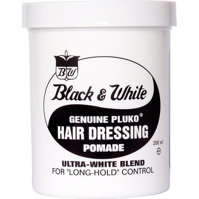 Black & White Hair Dressing 200ml 7oz Original Pomade