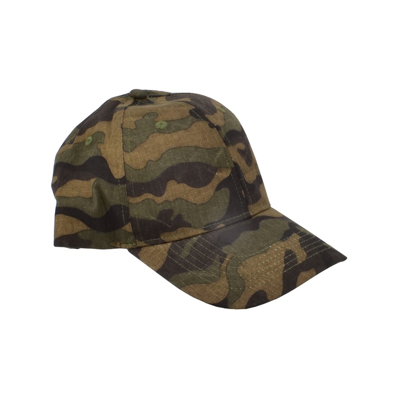 Camo Design Baseball Cap 58cm: Stylish Headwear for Outdoor Enthusiasts