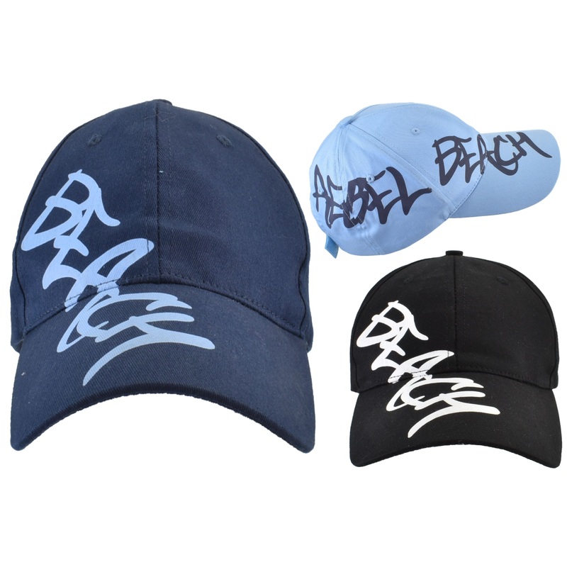 Rebel Beach Graffiti Design Baseball Cap | 58cm | 3 Ast Variations