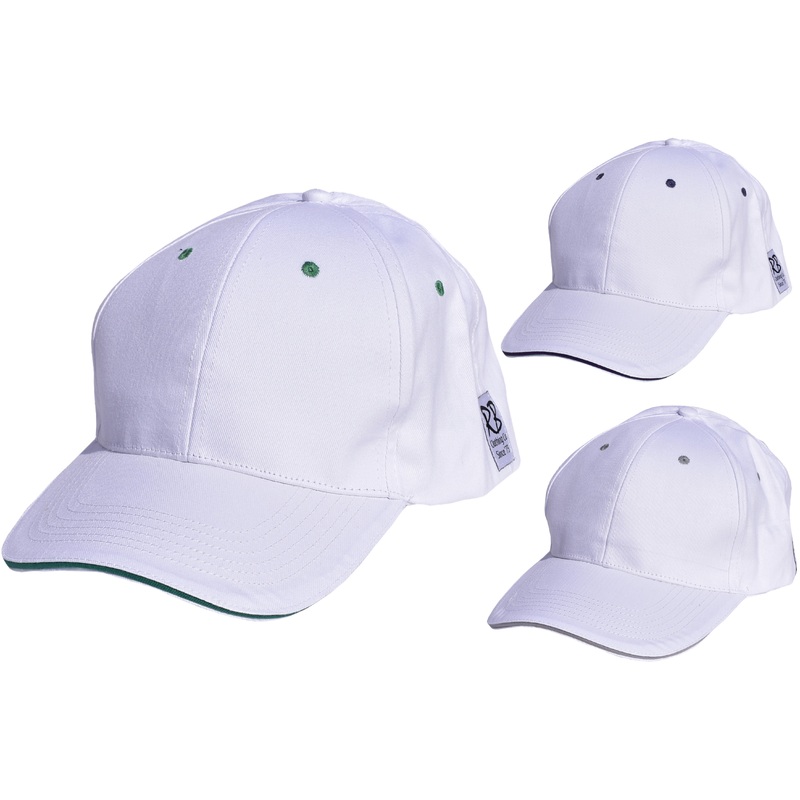 Stylish White Baseball Cap 58cm | Available in 3 Assorted Colors