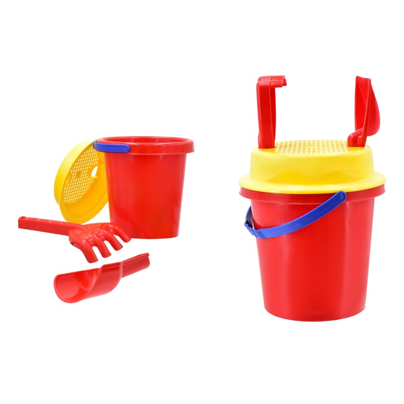 6 / 15.5cm Plain Colours Mid Size Bucket Set – Vibrant & Versatile