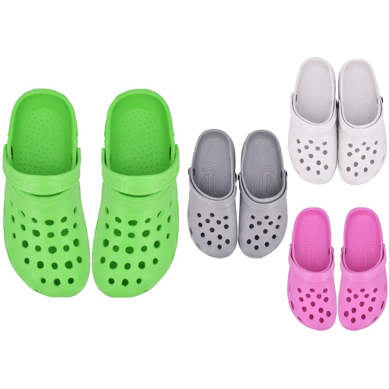 Comfortable Eva Clogs Adult Size 7 Lightweight Slip-On Sandals for Men and Women