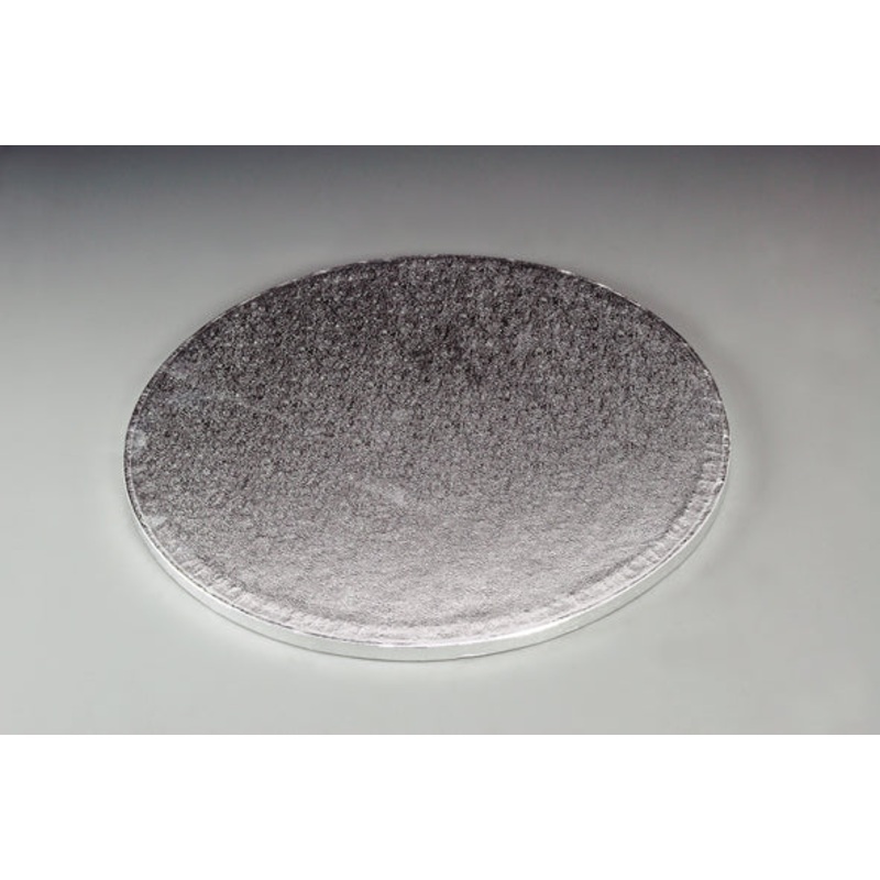 16 ROUND EMB CAKE DRUM 12MM 5pk