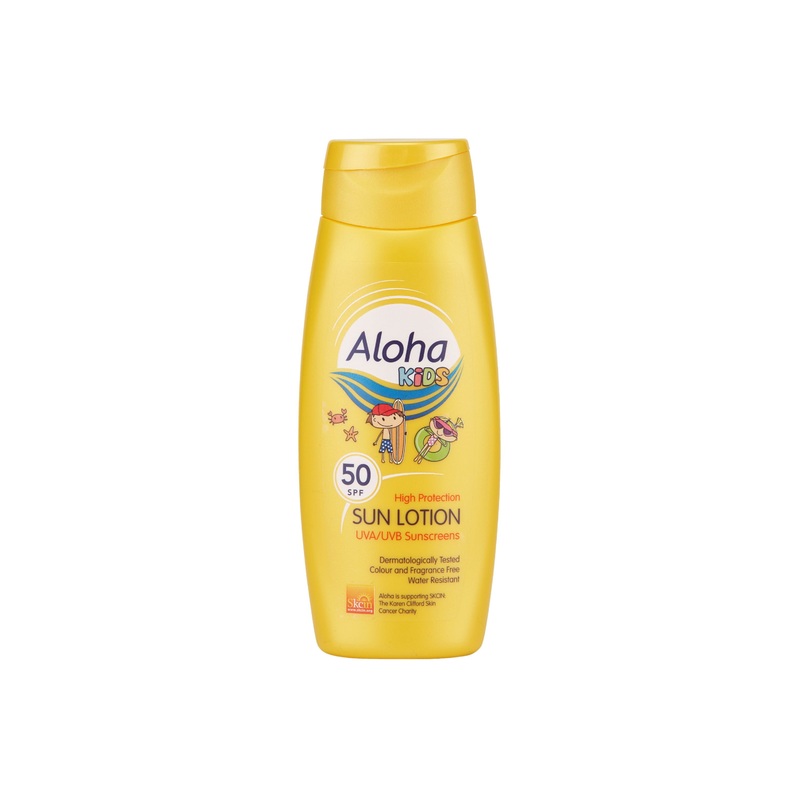 Aloha SPF50 Kids Sun Lotion 250ml – Protect Your Little Ones with Safe SunscreenSun Lotion