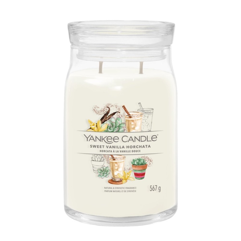 Indulge in Sweet Vanilla Bliss with Our Large Jar