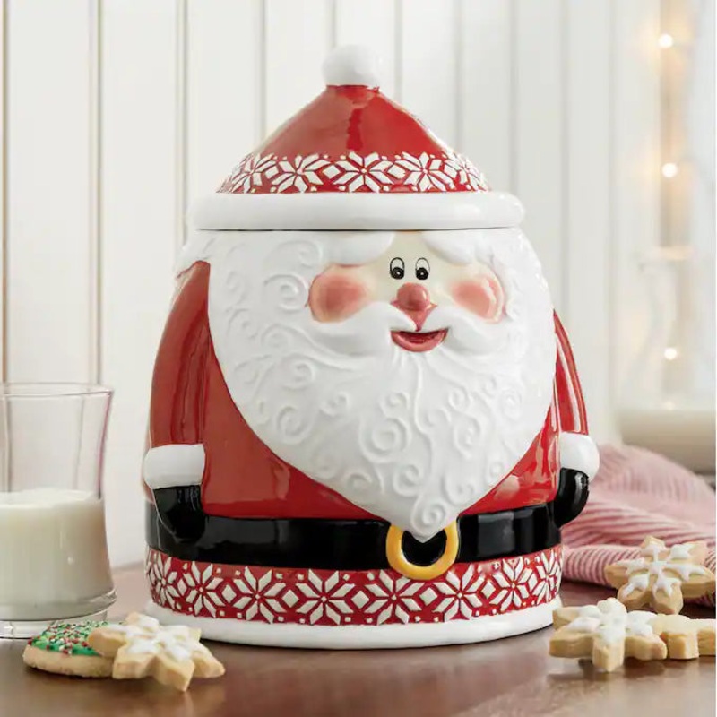 Large Jar for Santa: Festive Storage Solutions