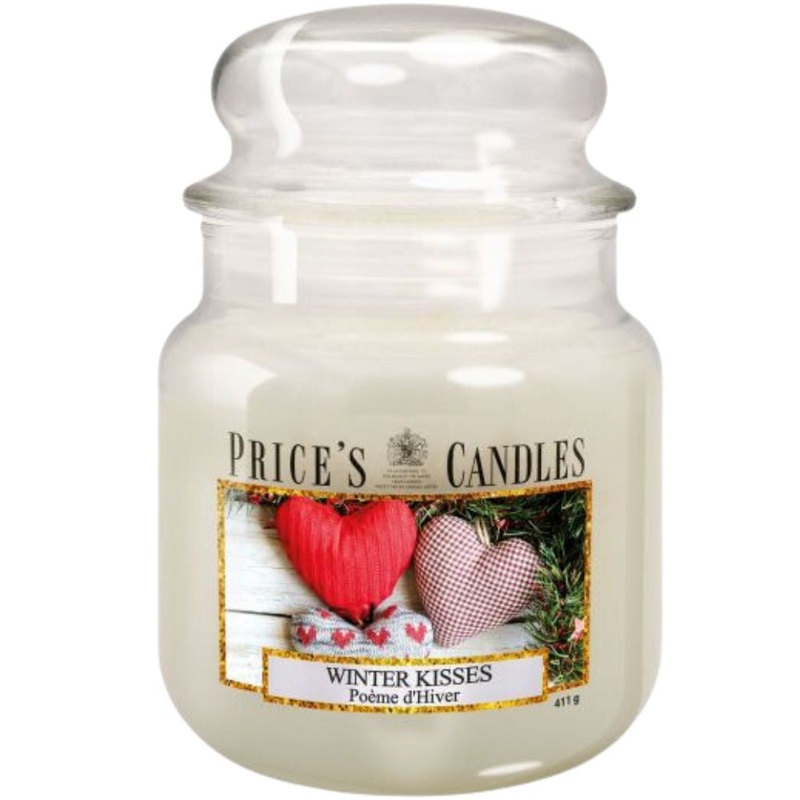 the Cozy Charm Medium Jar Winter Kisses  Exclusive Fragrances