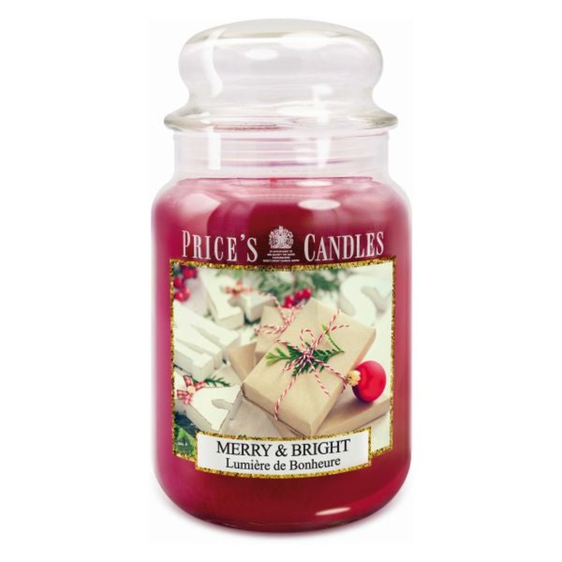 the Large Jar Merry & Bright Illuminate Your Space with Festive Charm