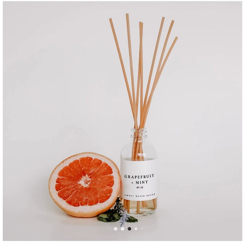Invigorate Your Space with Grapefruit & Peppermint Reed Diffuser