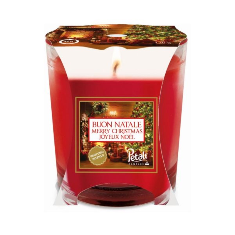 Petali Merry Christmas Medium Jar Festive Decor for the Holidays