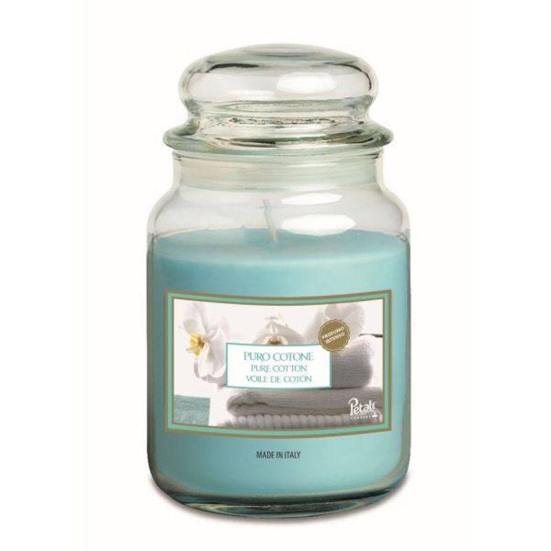 Petali Pure Cotton Large Jar: Luxurious Cotton Storage Solution