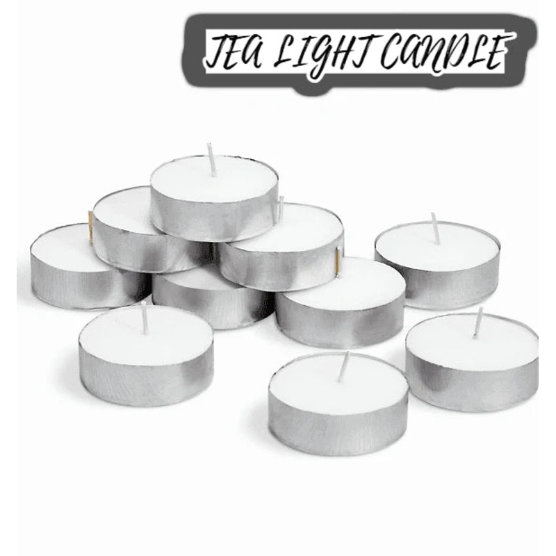 Your Space with White Tea Lights – Pack of 100