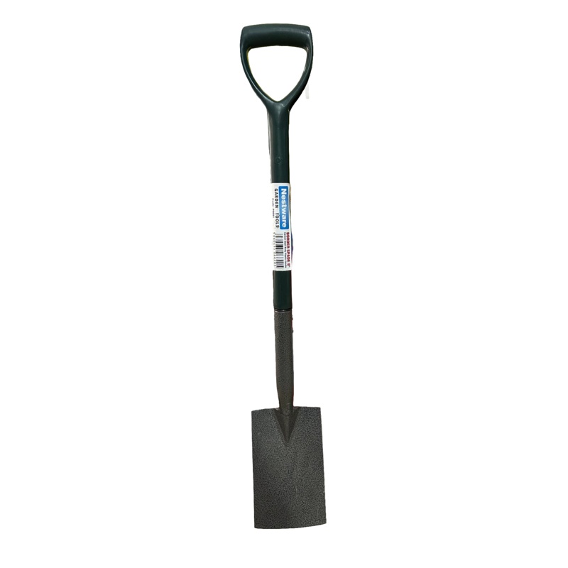 8-Inch Carbon Steel Border Spade with Plastic Handle