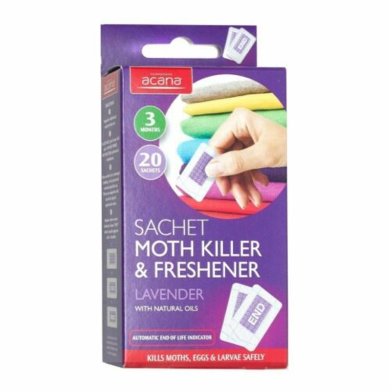 ACANA SACHET MOTH KILLER & FRESHENER 20