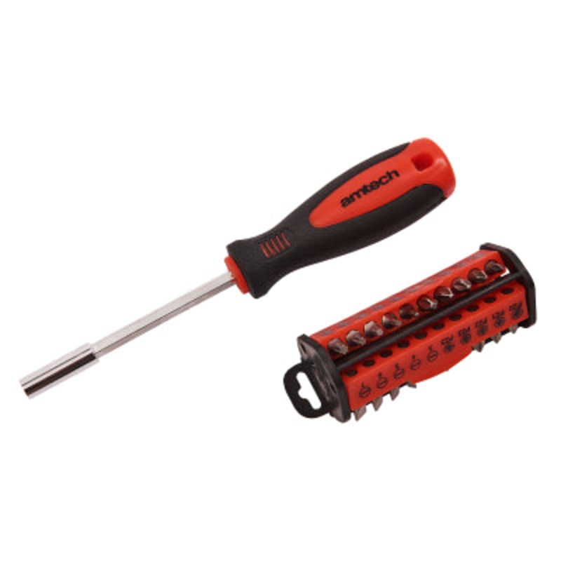 AMTECH E SCREWDRIVER /BITSET 31PC