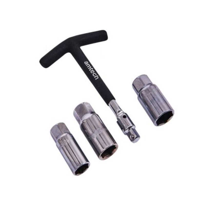 AMTECH T BAR SPARK PLUG WRENCH 4PC