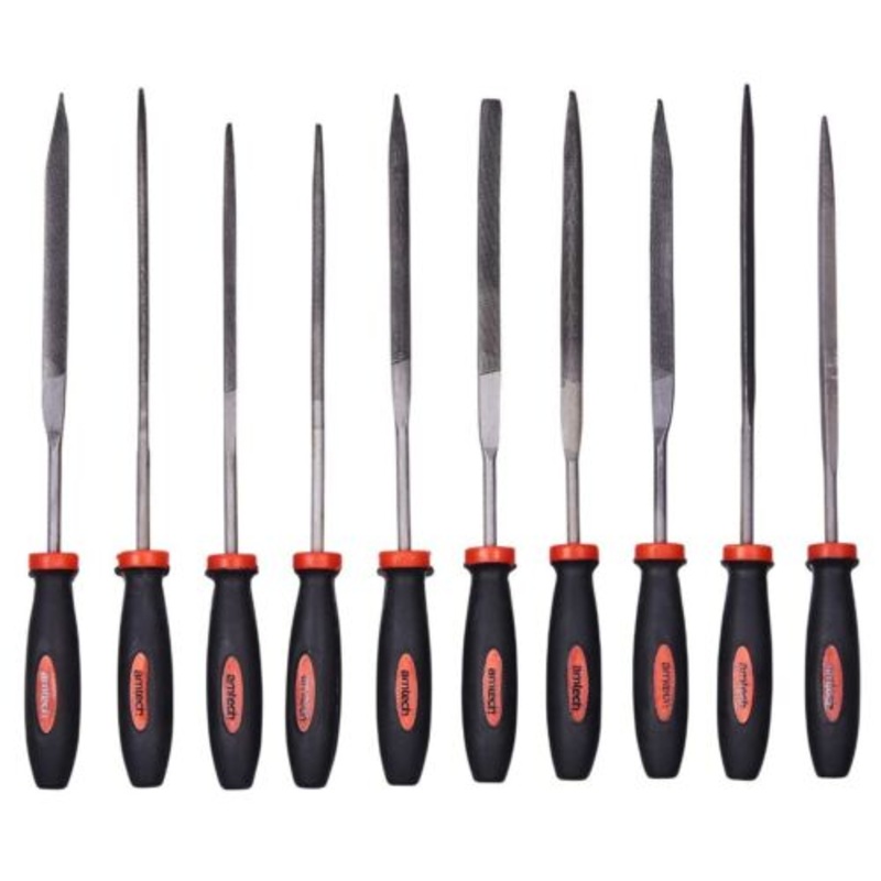 AMTECH FILE NEEDLE SET 10PC