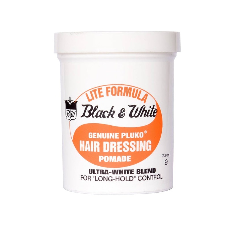 Black and White Lite Pomade 200ml