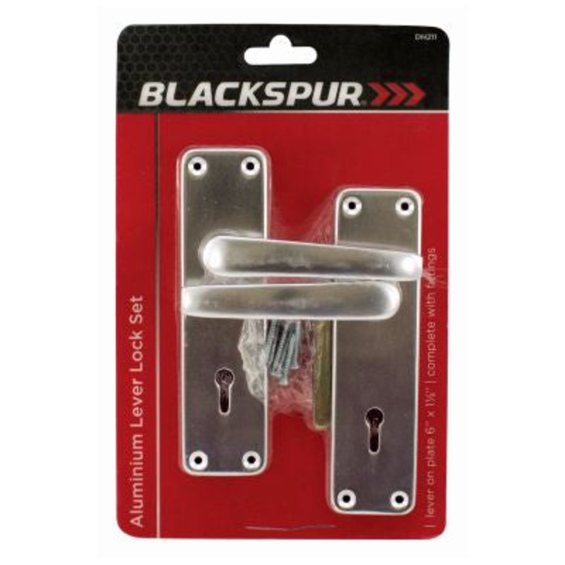 BLACKSPUR ALUMINIUM LEVER LOCK SET