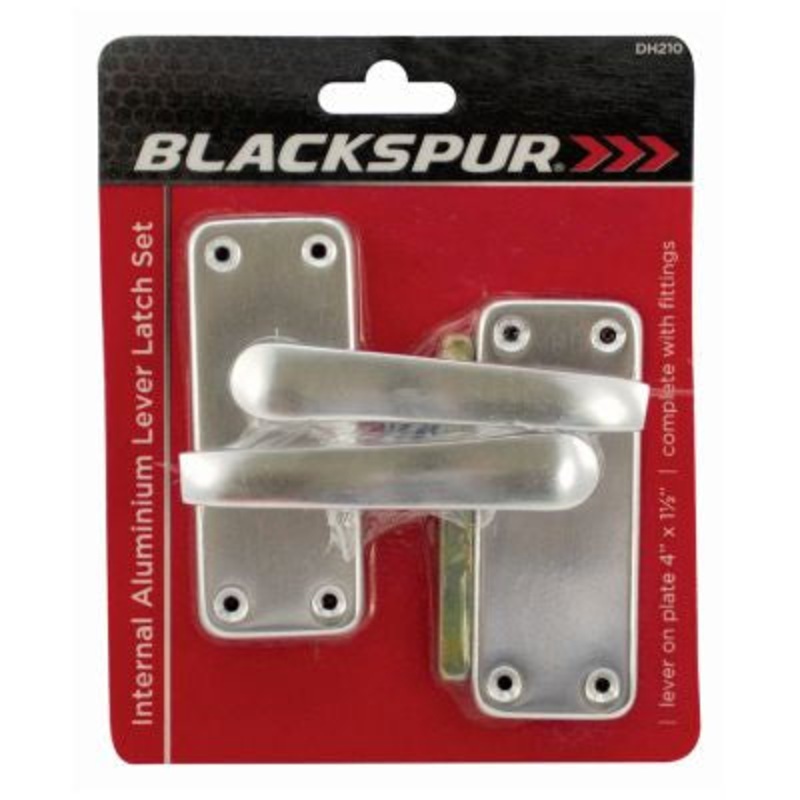 BLACKSPUR INTERNAL ALUMINIUM LEVER LATCH SET